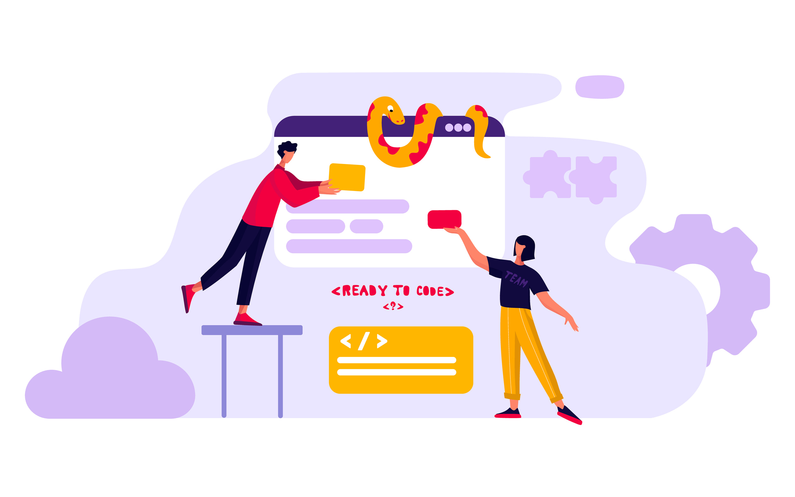 Content illustration